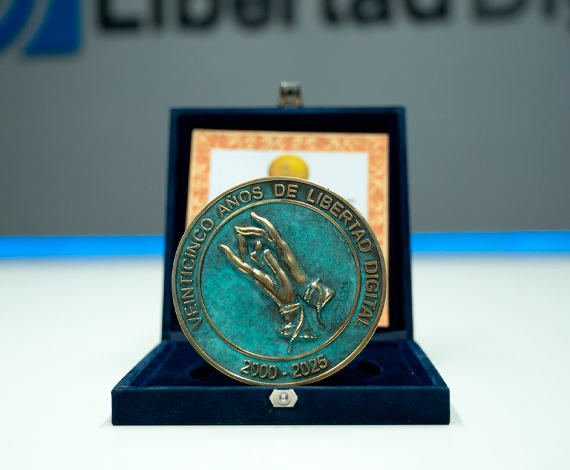 Medalla Conmemorativa libertad digital