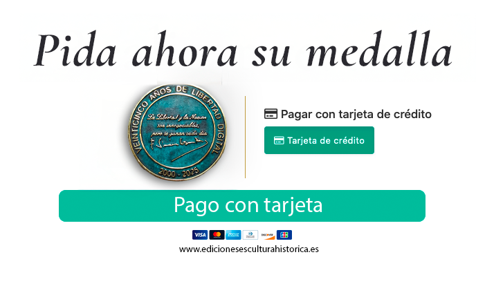 Medalla Conmemorativa libertad digital