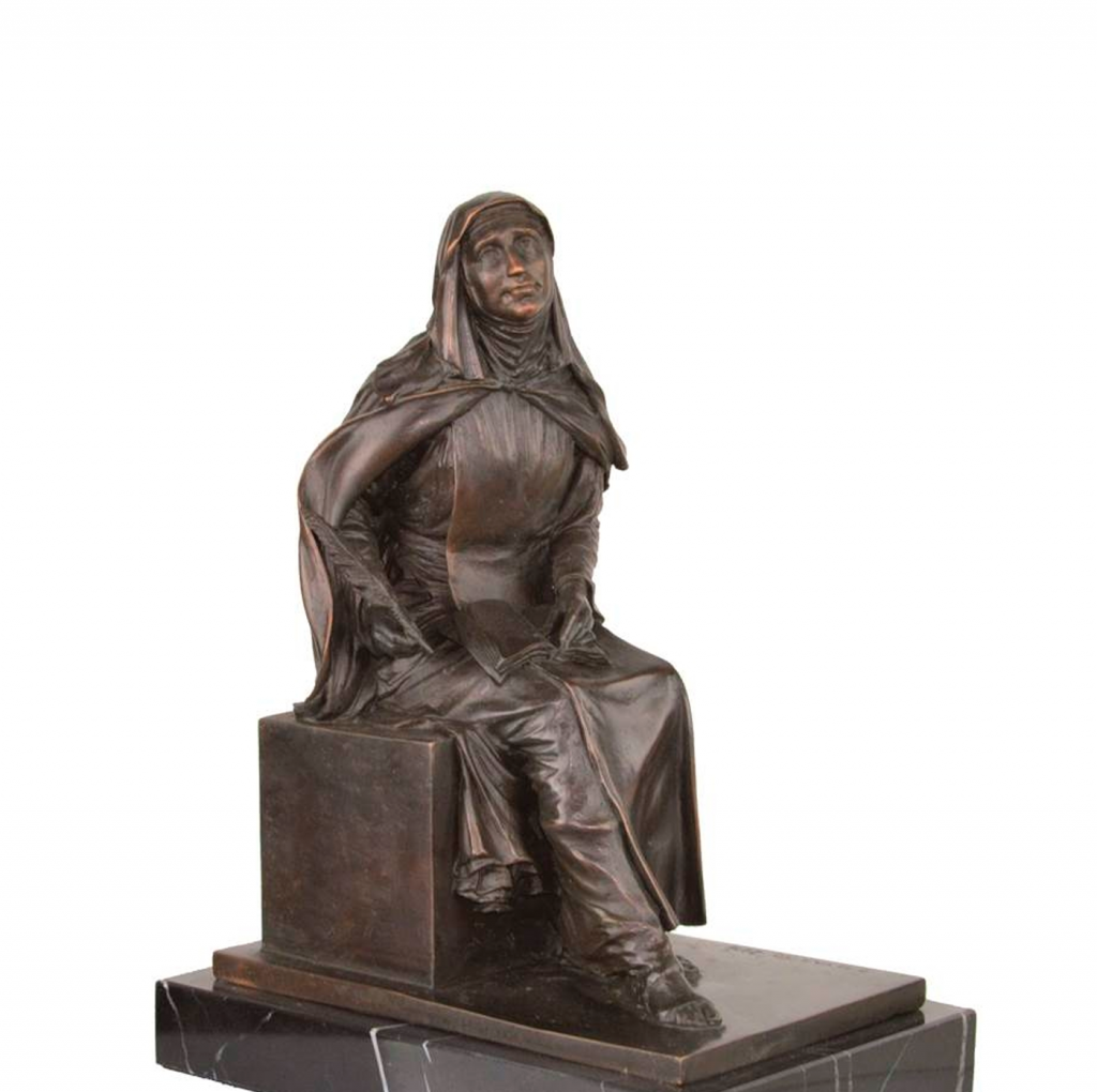 Santa Teresa de Jesús escultura historica madrid