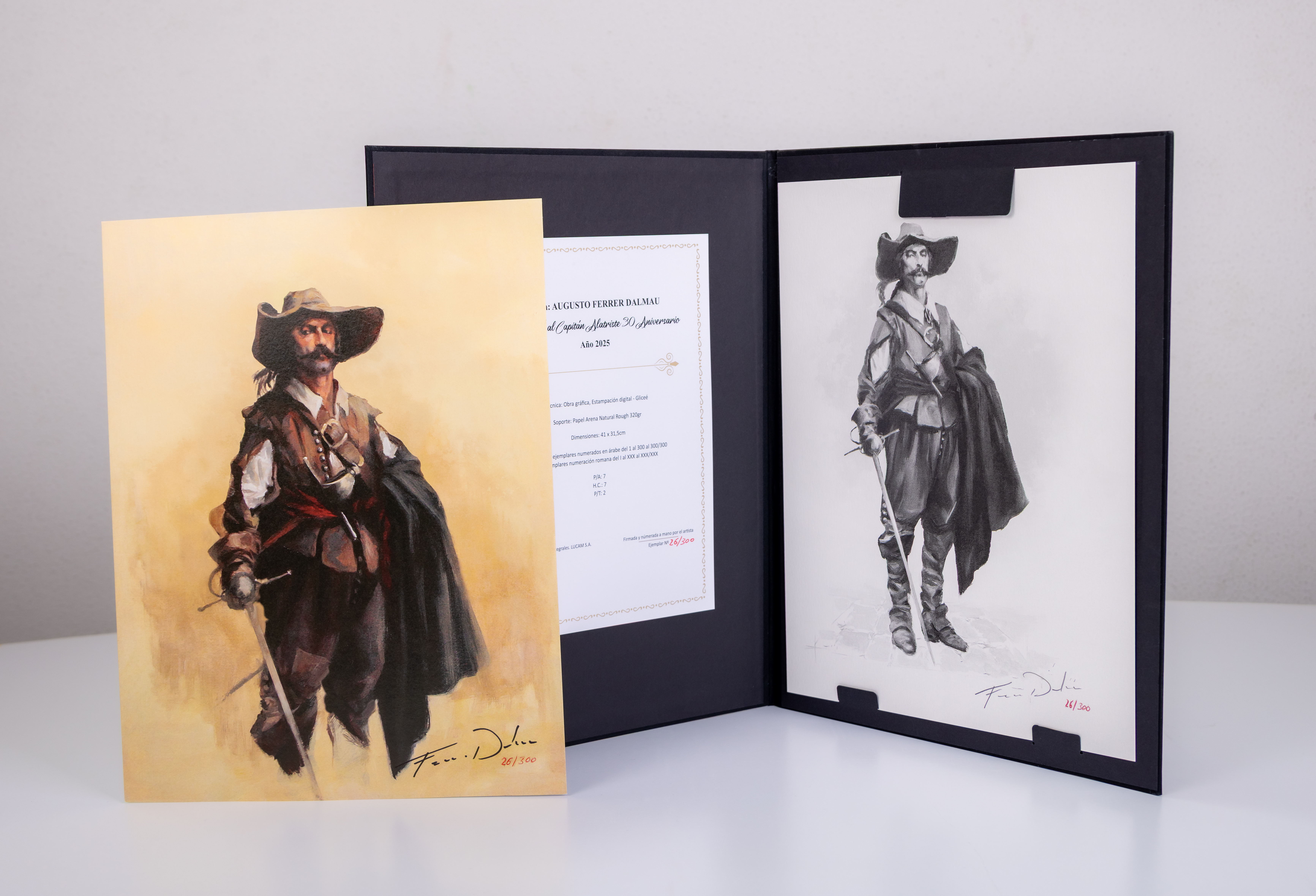 Homenaje a Alatriste por el 25 aniversario de Augusto Ferrer Dalmau